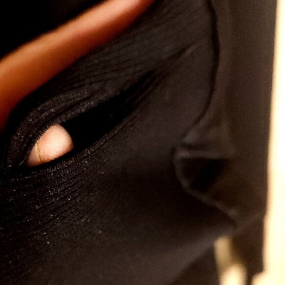 University Of Kansas By Stadium Womens Black 1/4 Zip Lightweight Pullover Medium - Picture 4 of 6